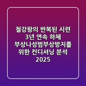"철강왕의 반복된 시련", 3년 연속 하체 부상…나성범부상방지를 위한 컨디셔닝 분석 2025